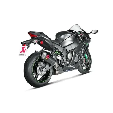 Escape Akrapovic Kawasaki Ninja ZX 10R 2016 2018 Carbono