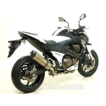 Escape Arrow Kawasaki Z800 E 2013-2016 Racetech Titanio copa Carbono - vista 2
