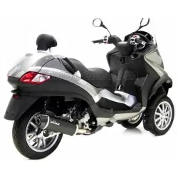 Escape Leovince Piaggio MP3 RST 400 2008-2012 Nero copa Carbono homologado 14005 - vista 1