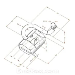 Escape Sito Vespa 200 PE homologado 0232 - vista 1