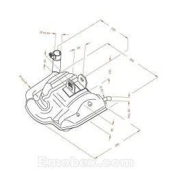 Escape Sito Vespa 200 PE Sitoplus 0259 - vista 1