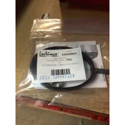 Abrazadera carbono Leovince FR2 para escapes Factory-R 308448501
