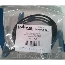 Abrazadera escapes Leovince carbono tipo 4A 303990502 - vista 1