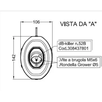 Dbkiller Leovince para escapes Factory-R n52B 308437801R - vista 1