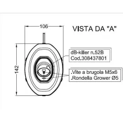 Dbkiller Leovince para escapes Factory-R n52B 308437801R - vista 1 Dbkiller Leovince para escapes Factory-R n52B 308437801R - vista 1