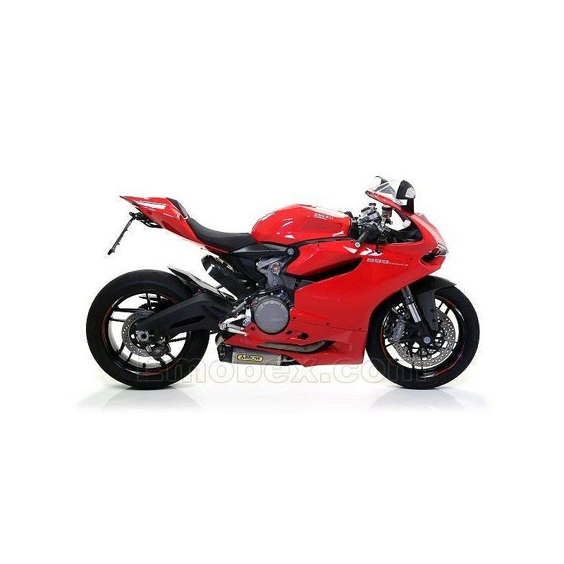 Escapes Arrow Ducati 899 Panigale 2014-2015 Works Titanio copa Carbono - vista 1