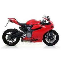 Escapes Arrow Ducati 899 Panigale 2014-2015 Works Titanio copa Carbono - vista 1