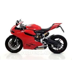 Escapes Arrow Ducati 899 Panigale 2014-2015 Works Titanio copa Carbono - vista 3