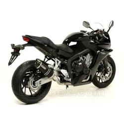 Escape Arrow Honda CBR 650 F 2014-2018 Thunder Aluminio Dark copa Carbono - vista 2