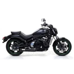 Arrow - Kawasaki Vulcan S 650 2014-2016 Rebel Inox negro copa Carbono - vista 1
