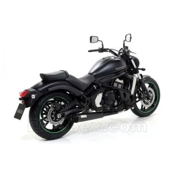 Arrow - Kawasaki Vulcan S 650 2014-2016 Rebel Inox negro copa Carbono - vista 2