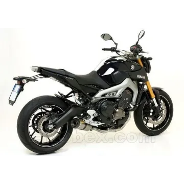 Escape completo Arrow Yamaha MT09 2013-2020 Street Thunder Titanio copa Carbono - vista 2