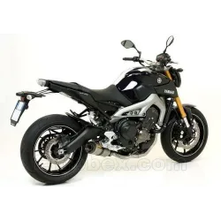 Escape completo Arrow Yamaha MT09 2013-2020 Street Thunder Titanio copa Carbono - vista 2