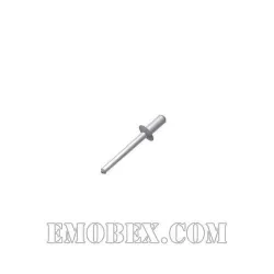 Remache acero Inoxidable original repuesto de 3,2x8mm color acero 50.73.048.1