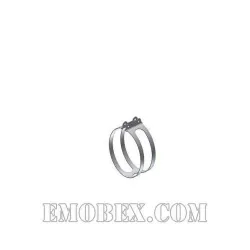 Abrazadera MIVV inox para escapes Stronger 50.73.386.1 Abrazadera MIVV inox para escapes Stronger 50.73.386.1