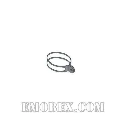 Abrazadera MIVV inox oval vertical 50.SS.002.0