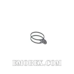 Abrazadera MIVV inox oval vertical 50.SS.030.0