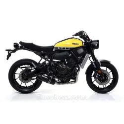 Escape completo Arrow Yamaha XSR 700 2016-2020 Jet Race Titanio copa Carbono - vista 1