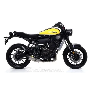 Escape completo Arrow Yamaha XSR 700 2016-2020 Jet Race Nichrom Dark copa Carbono - vista 2