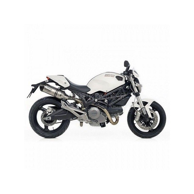 Escapes Leovince LV EVO Inox Ducati Monster 1100 - S 2009-2010 8281E - vista 1