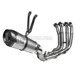 Escape completo Leovince Factory S Inox Yamaha R6 2006-2016 8483S - vista 3 Escape completo Leovince Factory S Inox Yamaha R6 2006-2016 8483S - vista 3