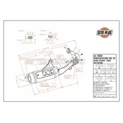 Escape Leovince Sitoplus Gilera Storm 50 1994-2001 0554 - vista 1 Escape Leovince Sitoplus Gilera Storm 50 1994-2001 0554 - vista 1