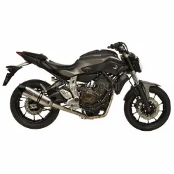 Escape completo Leovince LV EVO Inox Yamaha MT07 2014-2016 - vista 1 Escape completo Leovince LV EVO Inox Yamaha MT07 2014-2016 - vista 1