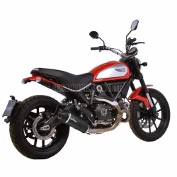 Escape Leovince LV EVO Carbono Ducati Scrambler 800 2015-2016 14117E - vista 2 Escape Leovince LV EVO Carbono Ducati Scrambler 800 2015-2016 14117E - vista 2