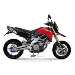 Escapes MIVV Aprilia Dorsoduro 750 Suono Inox A.007.L7 - vista 1 Escapes MIVV Aprilia Dorsoduro 750 Suono Inox A.007.L7 - vista 1