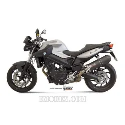 Escape MIVV BMW F 800 R 2008-2020 Oval Carbono copa Carbono - vista 1