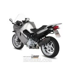 Escape MIVV BMW F 800 S-ST 2007-2013 Oval Carbono copa Carbono - vista 2