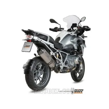 Escape MIVV BMW R 1200 GS 2013-2018 Speed Edge Titanio - vista 2