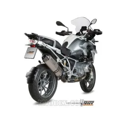 Escape MIVV BMW R 1200 GS 2013-2018 Speed Edge Titanio - vista 2 Escape MIVV BMW R 1200 GS 2013-2018 Speed Edge Titanio - vista 2