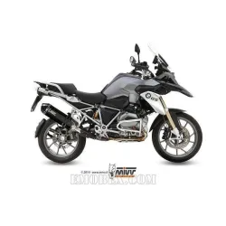 Escape MIVV BMW R 1200 GS 2013-2018 Speed Edge Steel Black - vista 1