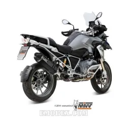 Escape MIVV BMW R 1200 GS 2013-2018 Speed Edge Steel Black - vista 2