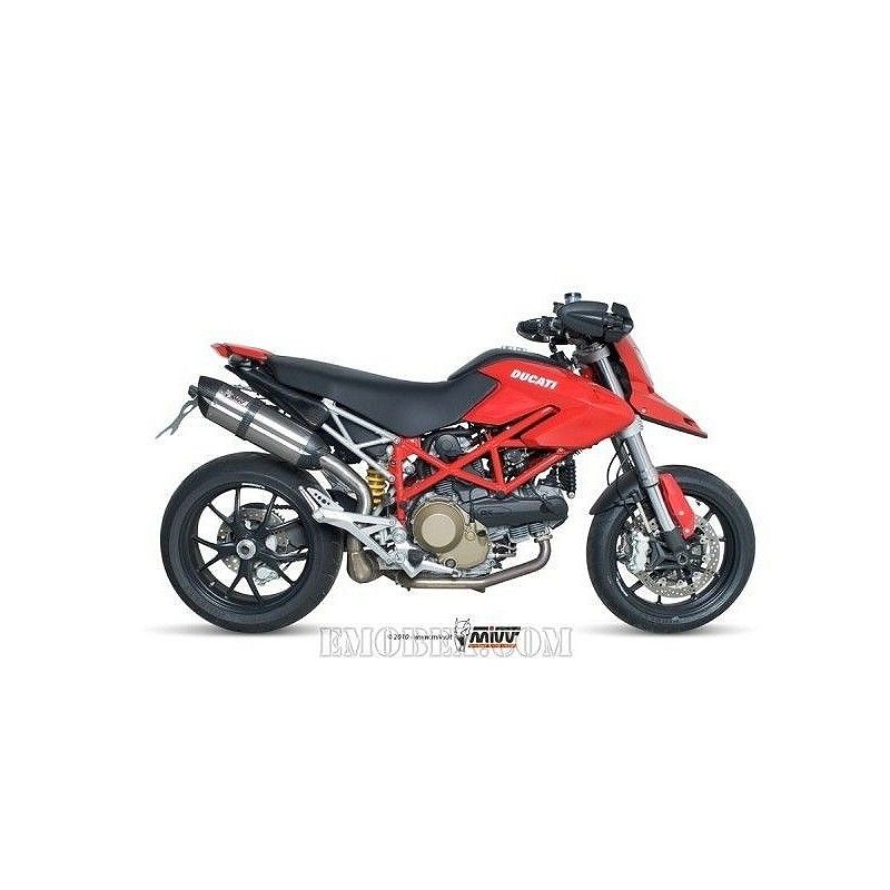 Escape MIVV Ducati Hypermotard 1100 Suono Inox D.022.L7 - vista 1