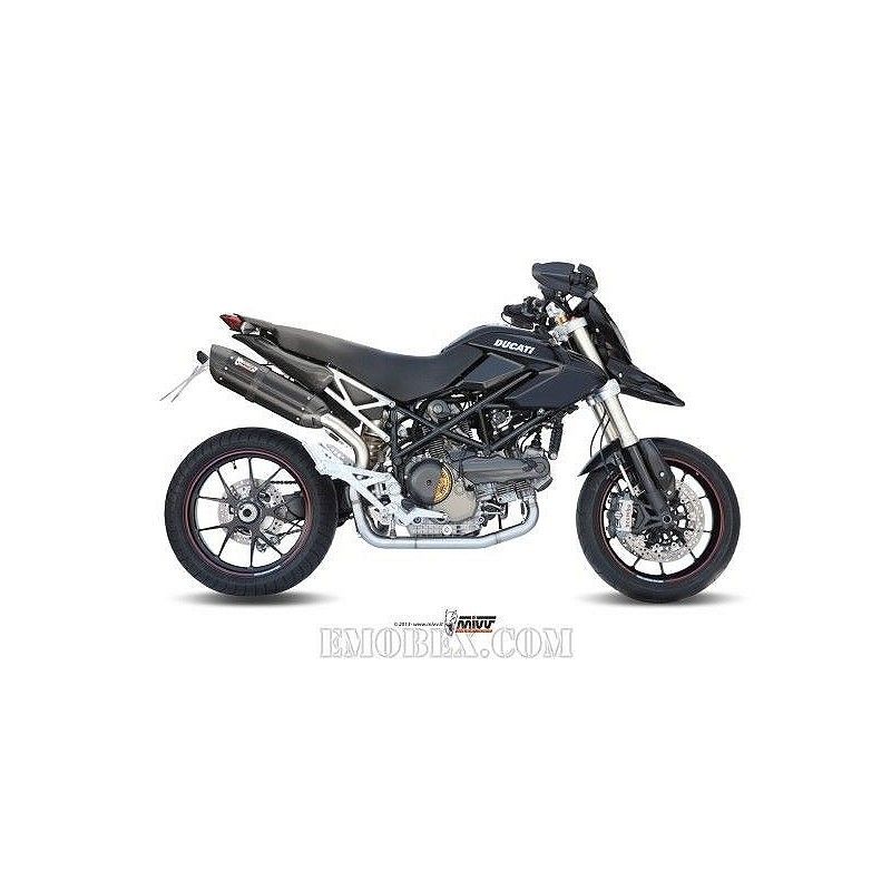 Escape MIVV Ducati Hypermotard 1100 Suono Steel Black D.022.L9 - vista 1