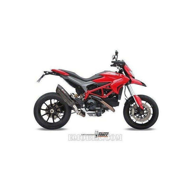 Escape MIVV Ducati Hyperstrada 821 2013-2015 Suono Steel Black - vista 1