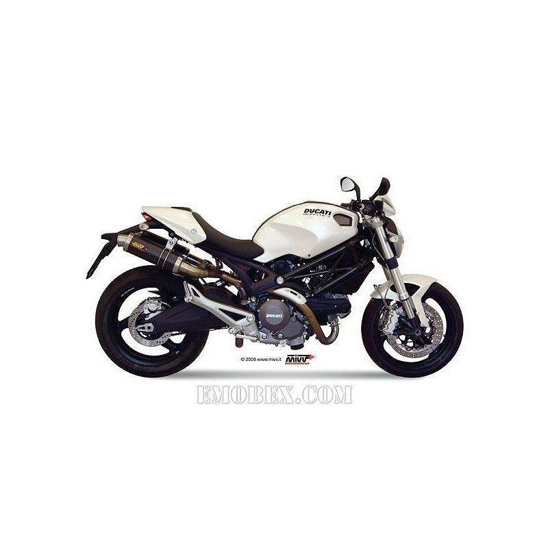 Escapes MIVV Ducati Monster 696 GP Carbono D.023.L2S - vista 1