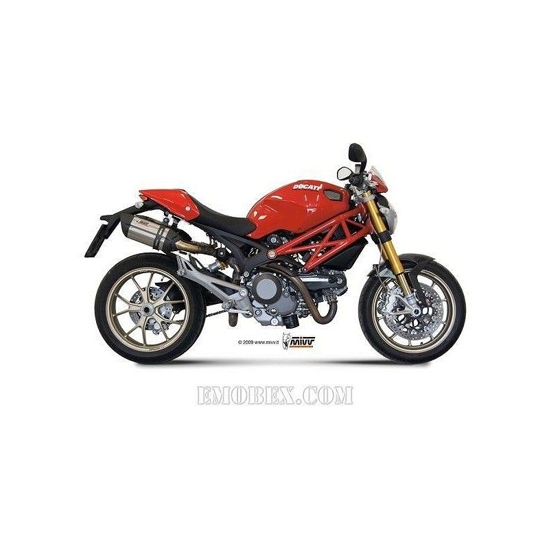 Escapes MIVV Ducati Monster 796 Suono Inox D.025.L7 - vista 1