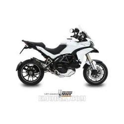 Escape MIVV Ducati Multistrada 1200 2010-2014 Suono Steel Black D.027.L9 - vista 1