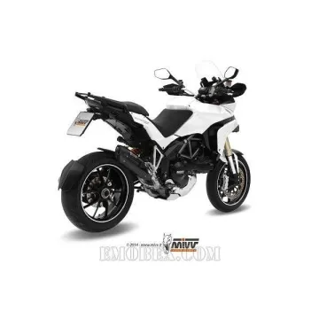 Escape MIVV Ducati Multistrada 1200 2010-2014 Suono Steel Black D.027.L9 - vista 2