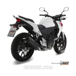 Escape MIVV Honda CB 500 F- X 2013-2015 Suono Steel Black H.051.L9 - vista 2