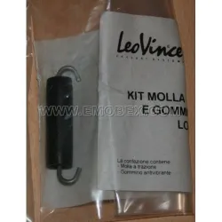 Kit muelle y gomita anti-vibraciones larga para escapes Leovince - vista 1