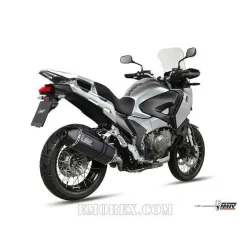 Escape MIVV Honda Crosstourer 1200 2012-2018 Speed Edge Steel Black - vista 1