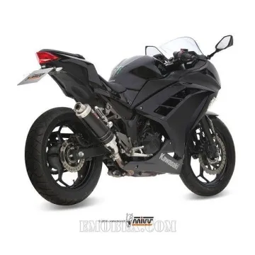 Escape MIVV Kawasaki Ninja 300 GP Steel Black K.038.LXB - vista 2
