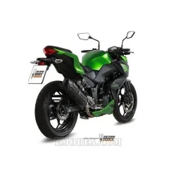 Escape MIVV Kawasaki Ninja 300 Suono Steel Black K.038.L9 - vista 2 Escape MIVV Kawasaki Ninja 300 Suono Steel Black K.038.L9 - vista 2