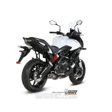 Escape completo MIVV Kawasaki Versys 650 2015-2020 Oval Carbono copa Carbono - vista 2