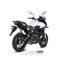 Escape completo MIVV Kawasaki Versys 650 2015-2020 Oval Carbono copa Carbono - vista 2 Escape completo MIVV Kawasaki Versys 650 2015-2020 Oval Carbono copa Carbono - vista 2