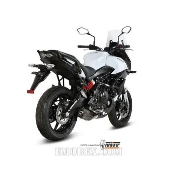 Escape completo MIVV Kawasaki Versys 650 2015-2020 Suono Steel Black - vista 2